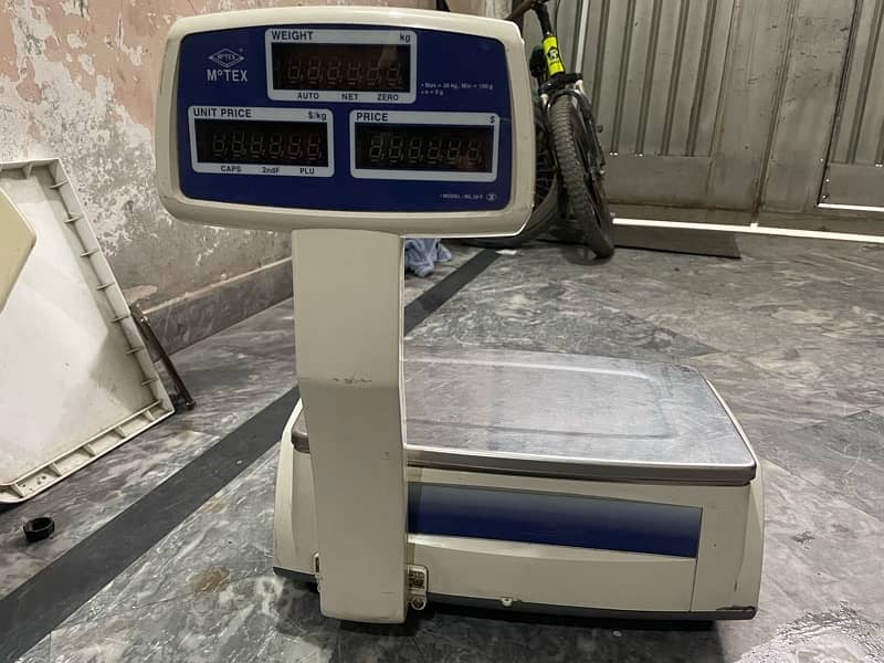 digital Scale with invoice paper Motex ML-30P 4