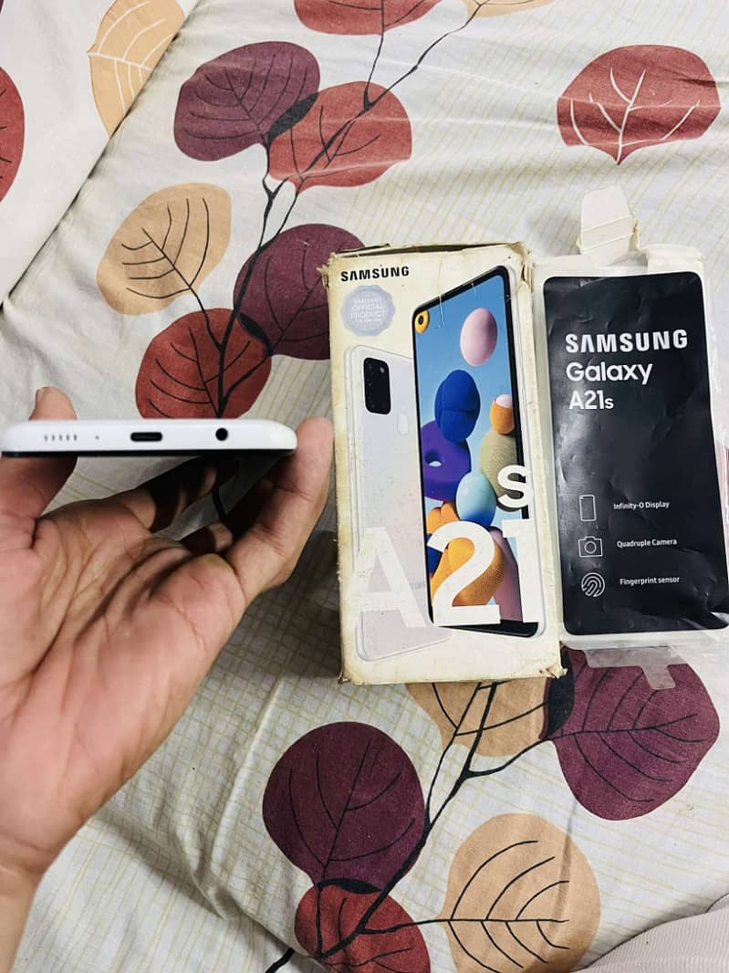 Samsung A21s with box 3