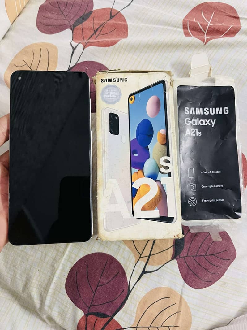 Samsung A21s with box 4