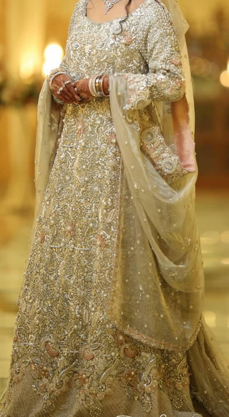 Bridal Maxi | Bridal walima Dress | Wedding Dress | bridal Walima maxi 0