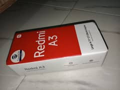 Redmi A3 (new box packed)