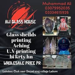 School Award shield , Trophies / Glass shield award / award trophies