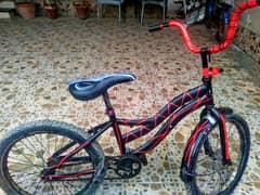 BMX cycle 10/6 cycle rap black and red best cycle wheeling cycle