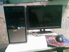 Acha! Yeh Used Computer + LCD + Keyboard + Mouse + Mousepad + Wires"