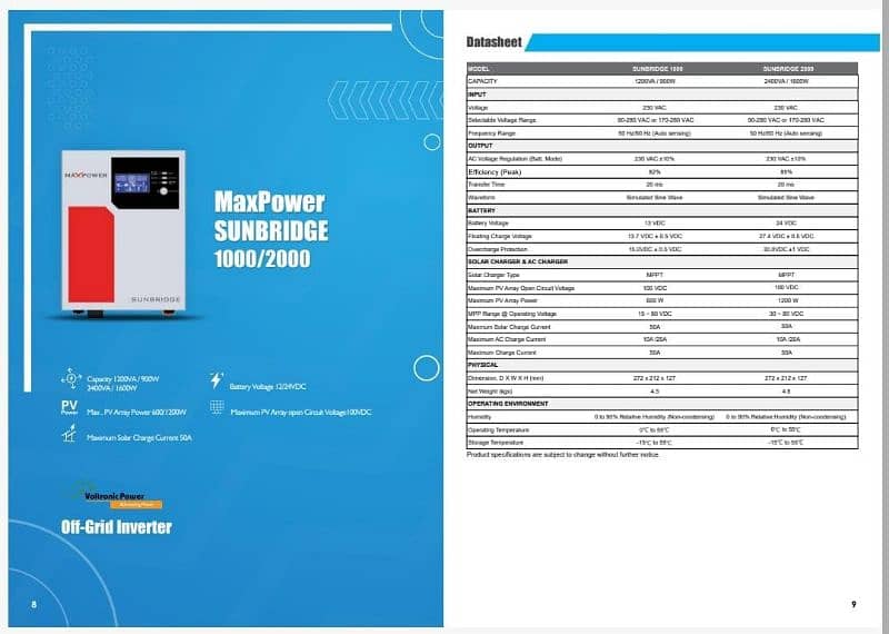 Tubler Batteries /Maxpower On-Grid / Hybrid invert / Lithium Batteries 14