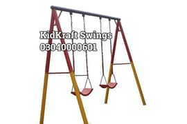 Slides, Swings, Seesaw, Merry go round, Jungle gym, Monkey bar,Climber