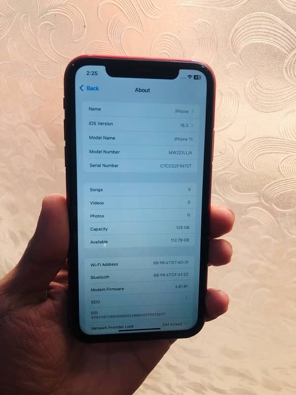 iphone 11 128gb Jv non pta non active good condition urgently sale 10