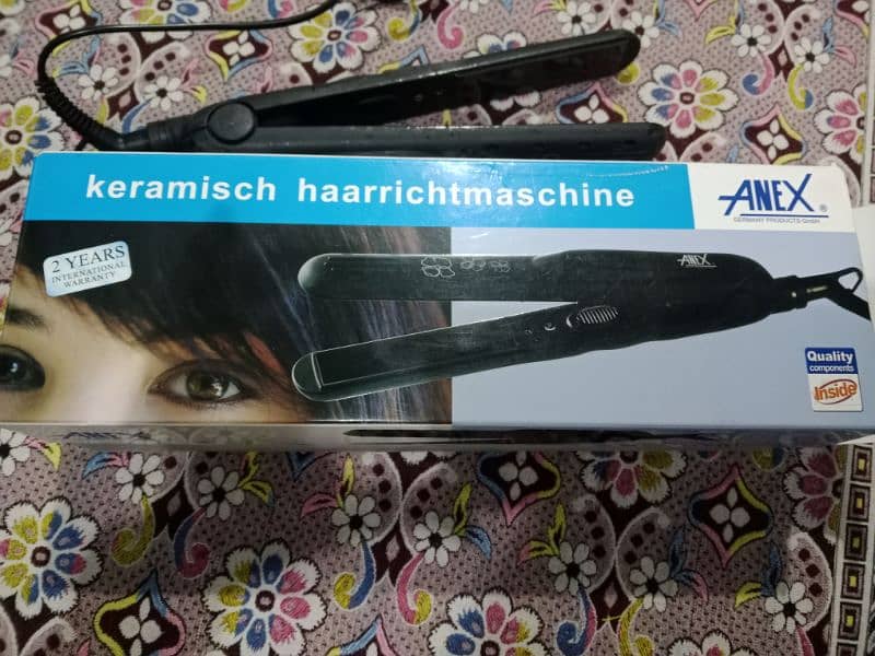 anex hair straightener 0