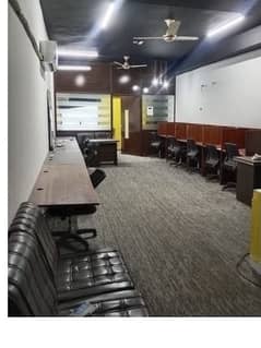 Fully furnish office Area 600 Square Feet Office Available For Rent Real Pictures In Main Boulevard Road Gulberg 3 Lahore