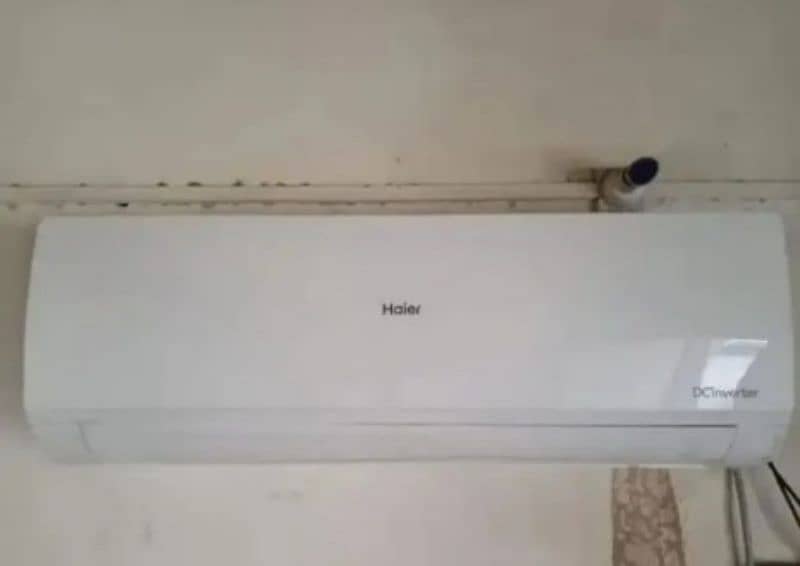 Haier 1 ton DC inverter heat and cool 0