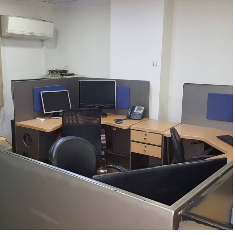 Area 850 Sqft Fully Furnished Office Best Rental of 90 Thousand Monthly in Main Boulevard Gulberg Lahore 12