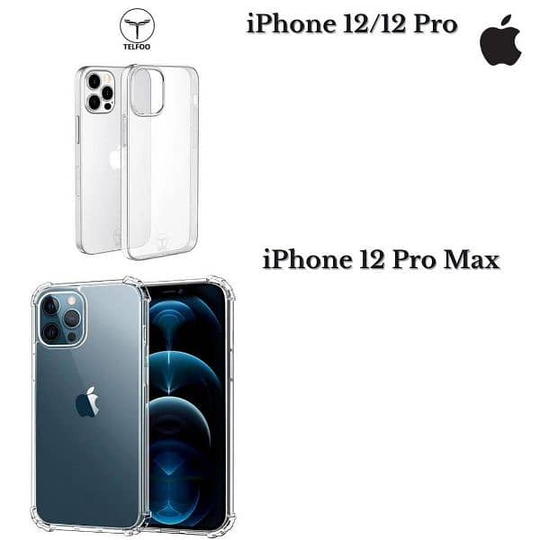 Transparent case, iphone 12 and 12 pro max 2