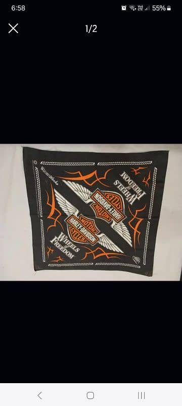 HARLEY DAVIDSON BANDANA 1