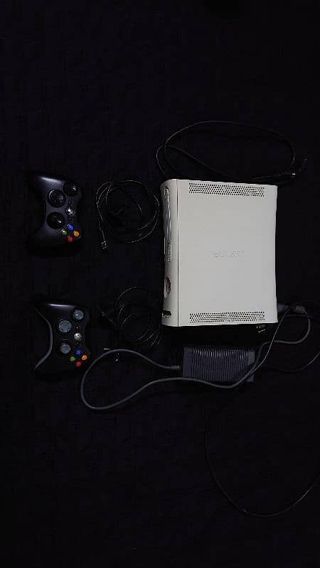 X box 360 (320gb) all accessories with wireless controllers 1