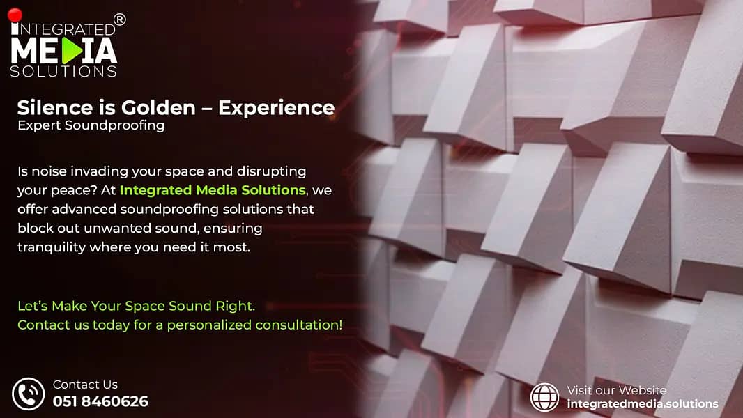 Acoustical Panels, Soundproof, Eco Absorption Panels Podcast Studio 17