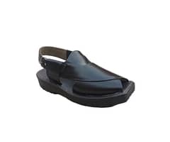 Pashawari chapal / Black pashawari chapal / Handmade chapal & Footwear