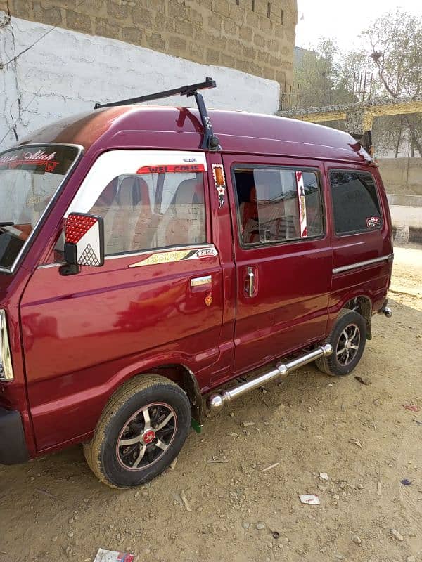 Suzuki Bolan 1996 model inside original outside shower 3