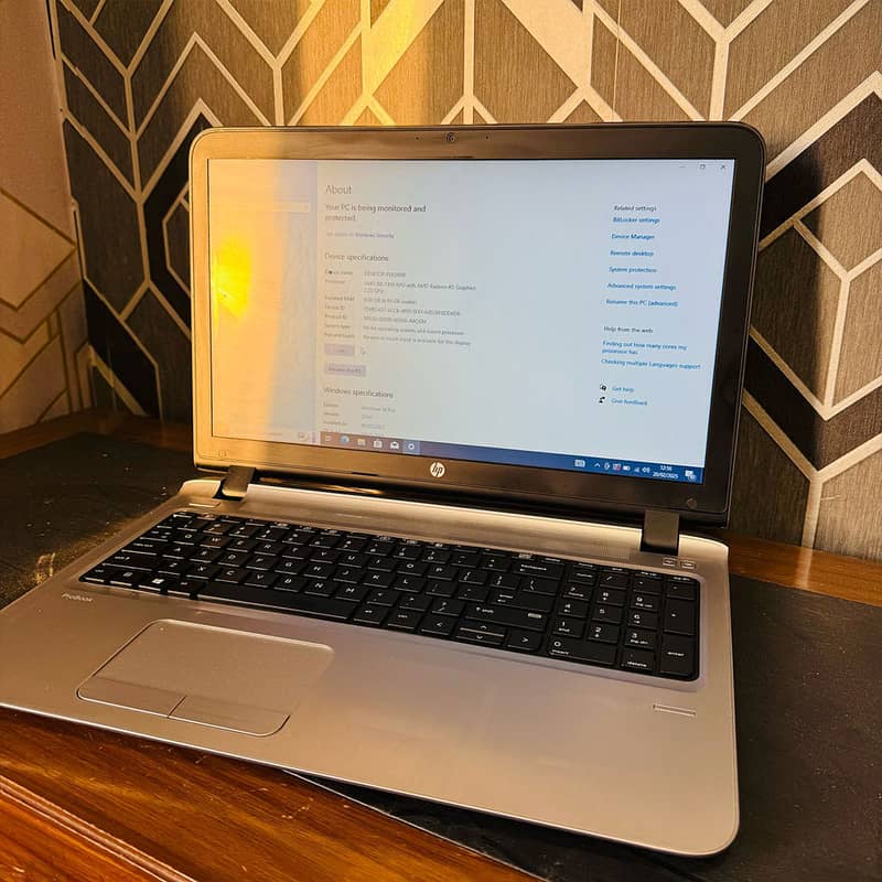 Hp Probook 455 G3 AMD 8GB Ram 256GB SSD Storage 1GB Graphic Card 2