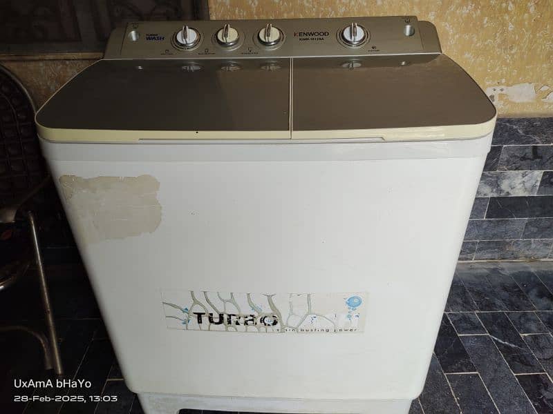 I am selling Kenwood Washing machine KWM-1012SA 0