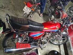 03074686430good bike Honda 125 2009 model. biometric available