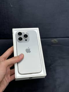 i phone 15 pro 256gb non p t a factory unlocke 2 months SIM time avail