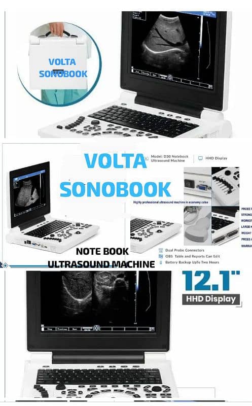 MEDAS OFFERING. VOLTA SONOBOOK ULTRASOUND MACHINE 4