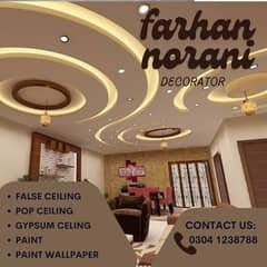 false ceiling, pop ceiling, Gypsum Panel Ceiling, pvc ceiling