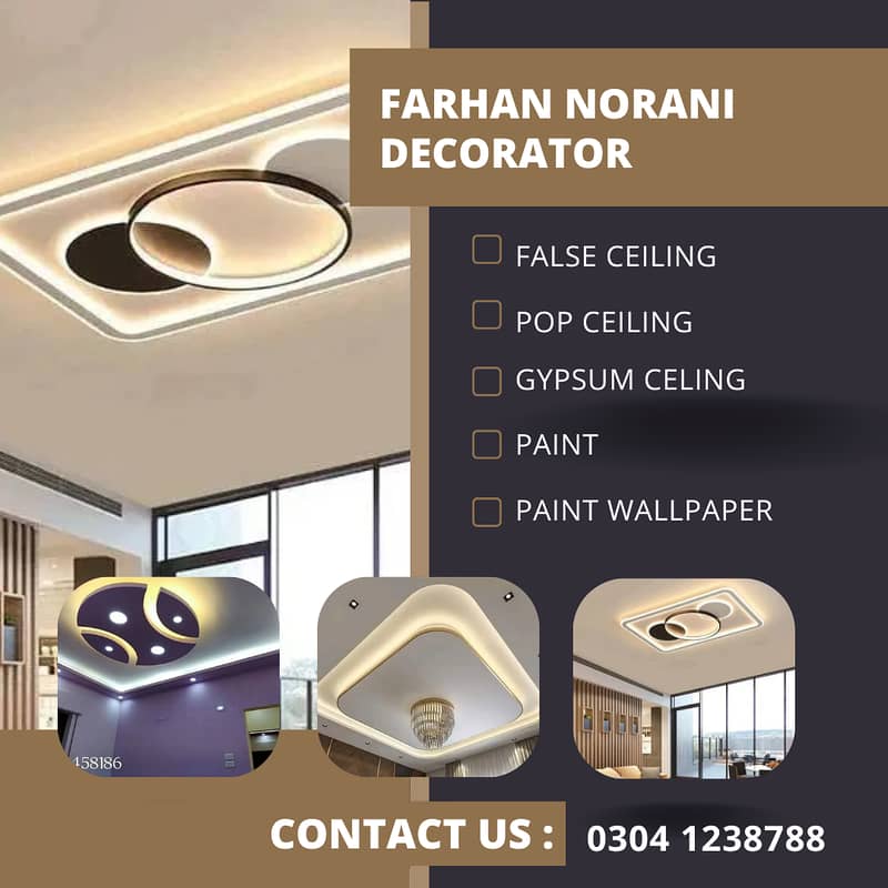 Luxury Fa Ceiling design-Modern and Minimalist False Ceiling Design 0