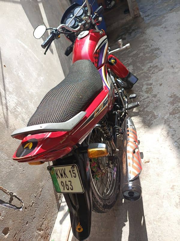 Honda CG 125 Dream All ok ING bnd mere name h garri exchange possibl 5