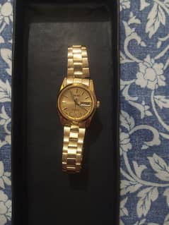 Original Sheiko Watch gold colour  Model:4206-0331