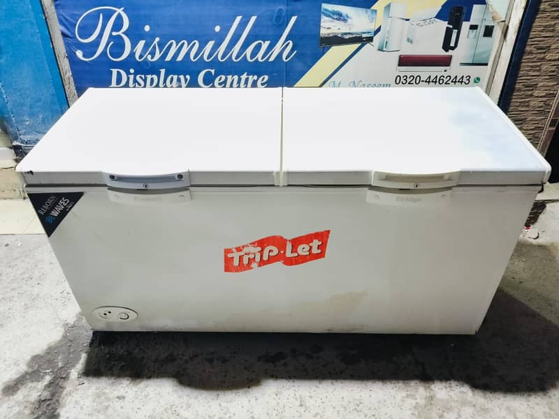 Waves D freezer doubel door Steel body (0306=4462/443) topclasssett 0