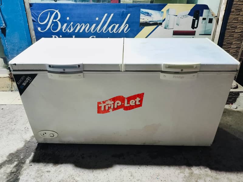 Waves D freezer doubel door Steel body (0306=4462/443) topclasssett 1