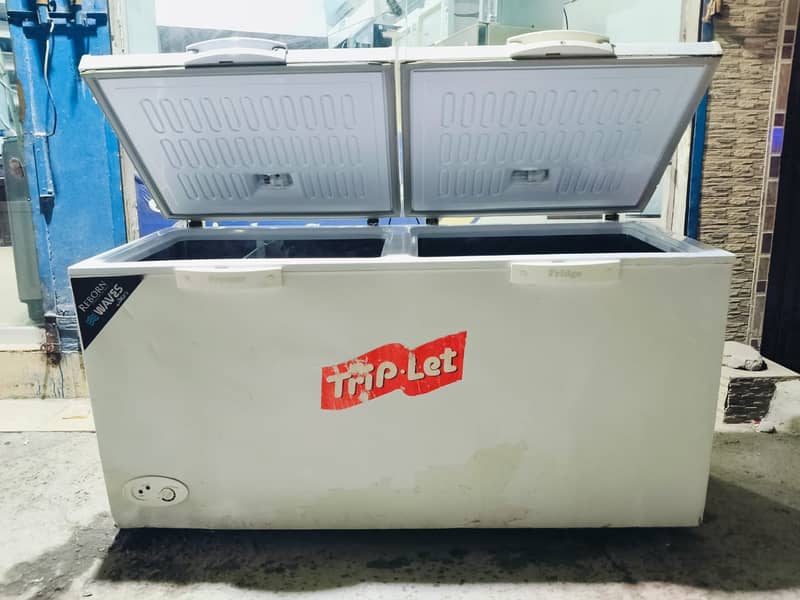 Waves D freezer doubel door Steel body (0306=4462/443) topclasssett 6