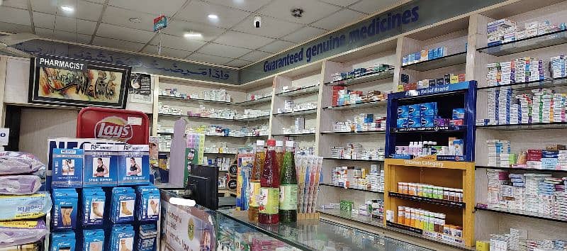 Running Pharmacy Business is for Sale in Thokar Niaz Baig 0