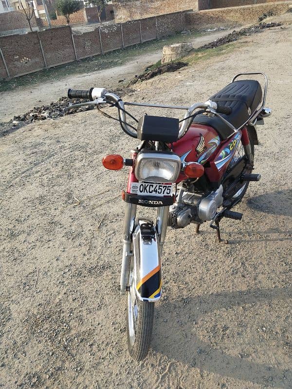 Honda CD 70 cc contact 03007956532 3