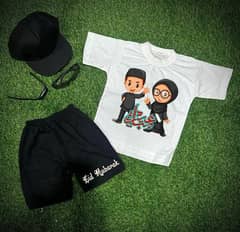 Stylish Cotton Jersey Shirt And Shorts Set for Boys and girls