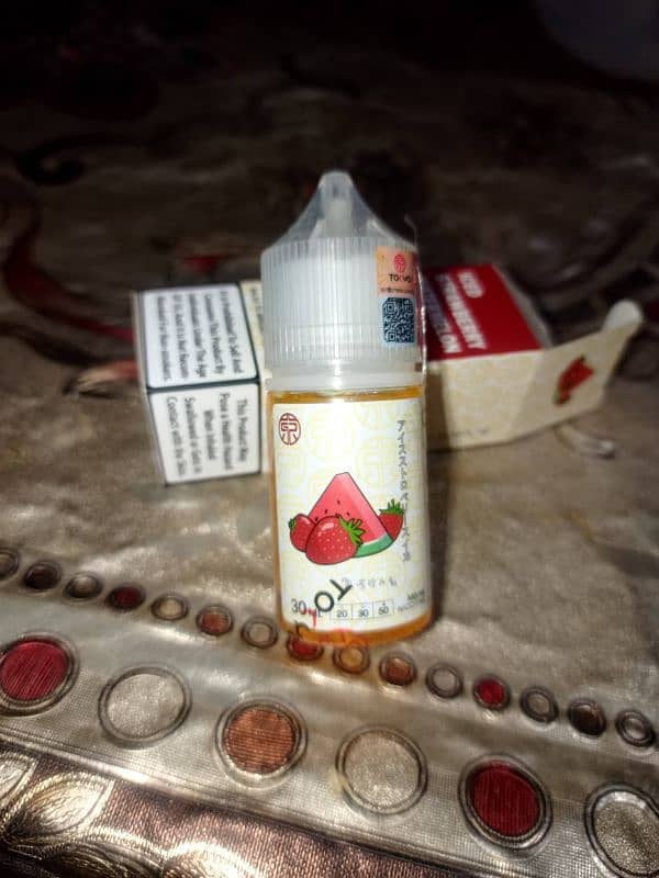 Iced Strawberry Watermelon By Tokyo Salt 30 ml (50 MG/ML NICOTINE) 3