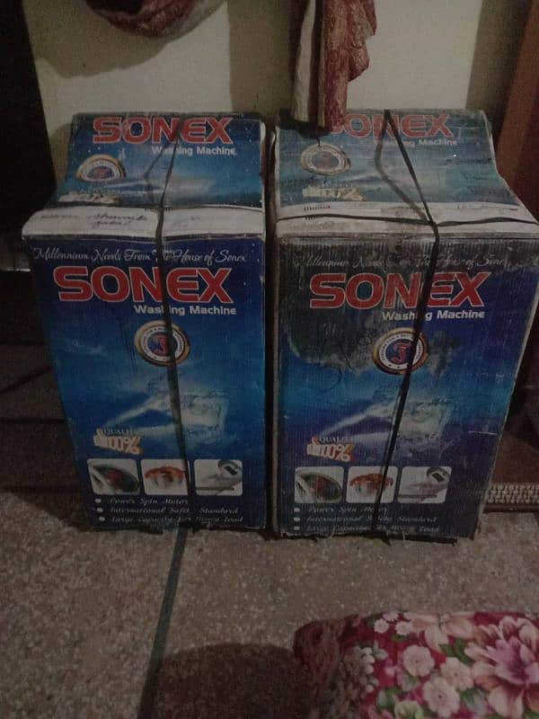 sonex washing machine &spiner 0