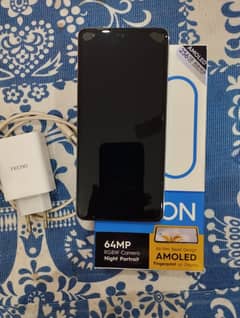 TECNO CAMON 20 CONDITION 10/10 SINGLE HAND USED ONLY