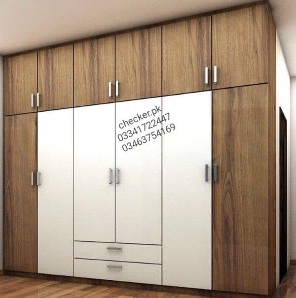 almari, upper cabinet style wardrobe, sliding cupboard kitchen cabinet 11