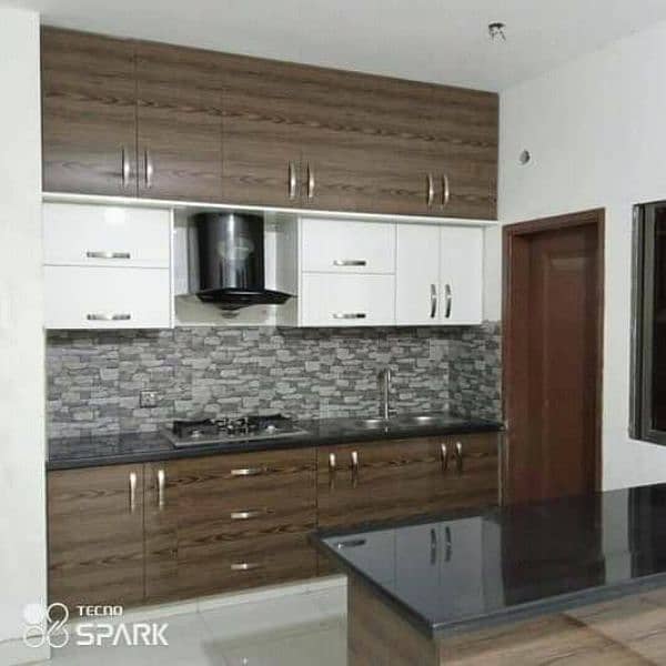 almari, upper cabinet style wardrobe, sliding cupboard kitchen cabinet 17