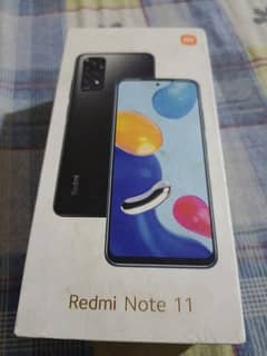 Redmi note 11 One hand used 6+6 128 official pta glass chenge