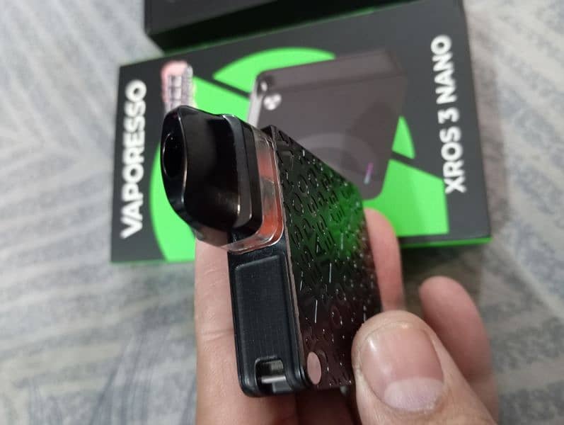 Branded POD VAPORESSO XROS 3 NANO, Premium quality, imported from UK 4