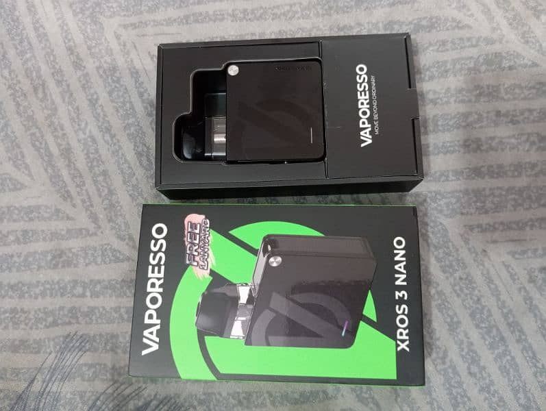 Branded POD VAPORESSO XROS 3 NANO, Premium quality, imported from UK 9