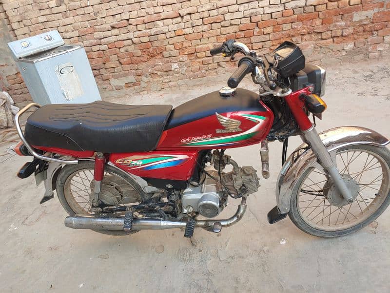 Honda CD 70 2016 model 0