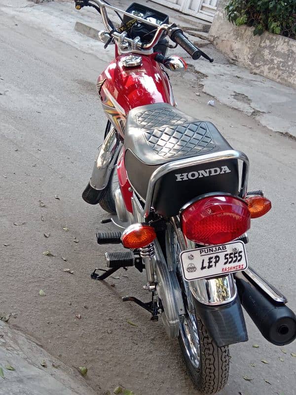 Honda 125 Full 25 ma tayar ha 2