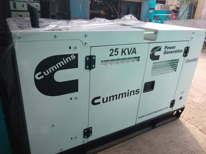 Original 25 KVA New Cummins Brand Diesel Generator set 0