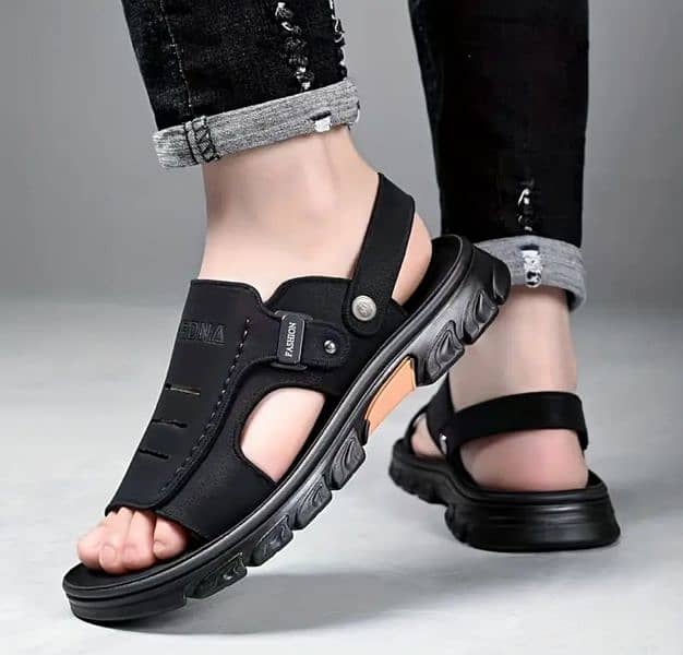 imported formal Leather sandal 2