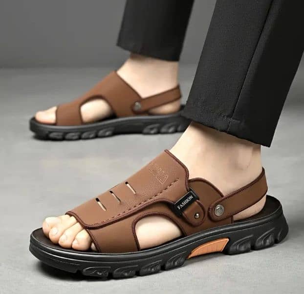 imported formal Leather sandal 7