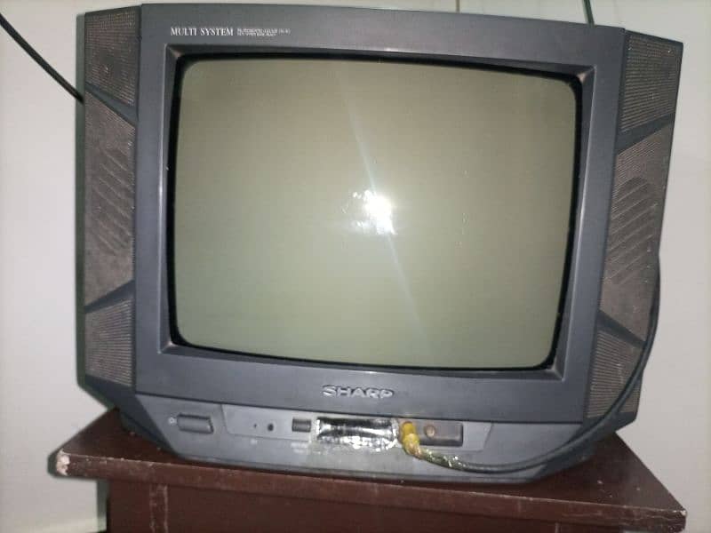 14" original sharp tv 0